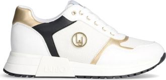 Liu Jo Casual Kiss Witte Sneakers - Dames - Sneakers - Wit - 38 EU - Leer - Schoenen
