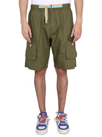 Marcelo Burlon Cargo Bermuda Cross