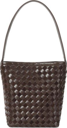 Tiffany & Fred Woven Leather Shoulder Bag