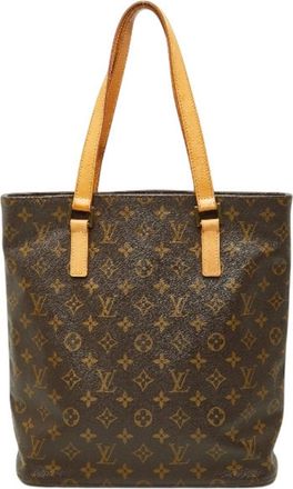 Louis Vuitton Brown Pvc Leather Tote Bag (Pre-Owned)