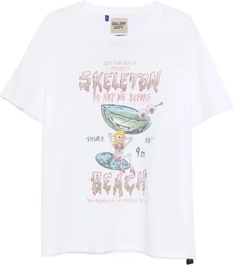 Gallery Dept. Skeleton -graphic T-shirt
