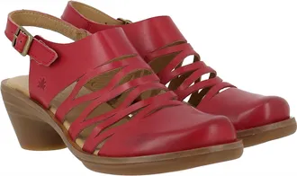 El Naturalista Womens Aqua Vaquetilla Fantasy Sandals In Geranio