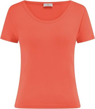Riani Jersey 1/2 Arm - Dames - T-shirts - Oranje - L - Tops