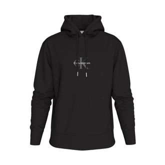 Calvin Klein Heren, Sweatshirts & Hoodies, Zwart, Maat: S Katoen
