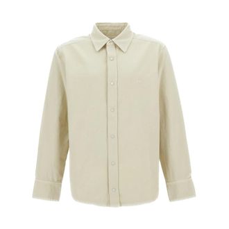 A.P.C. Jackets - male - A.P.C. - Casual Shirts - Beige - M - Shirts