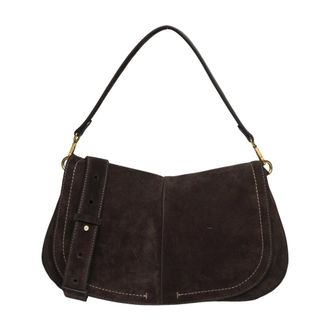 Gianni Chiarini Bolso de Hombro Redondo Helena - Bags - Mujer - Marr&oacute;n - ONE SIZE