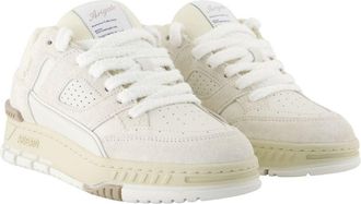 Axel Arigato Womens Area Lo Sneaker White Calfskin