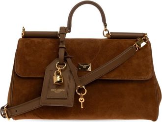 Dolce & Gabbana My Sicily Medium Bag - Bags - Mujer - Marr&oacute;n - ONE SIZE
