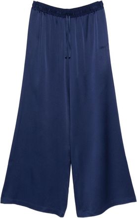 Stella McCartney Stella McCartney Satin-Hose mit weitem Bein