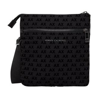 A|X Armani Exchange Tassen, Heren, Zwart, ONE Size, Saszetka