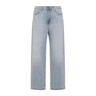 Carhartt Work in Progress Carhartt Wip, Straight Jeans, male, Blue, Size: W34 Landon Pant