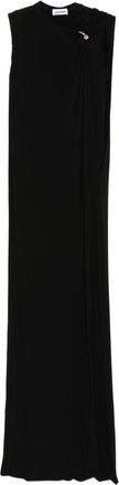 Jean Paul Gaultier Sleeveless Black Maxi Dress