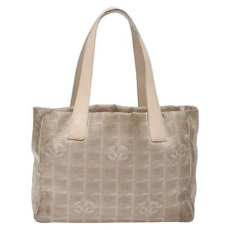 Chanel Pre-owned Nylon chanel-bags - Dames - Pre-owned - Roze - Maat: ONE Size Nylon