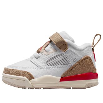 Nike Jordan (TD) Air Jordan Spizike Low White Desert Camo Fire Red FQ3952-105