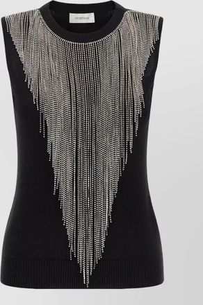 Sportmax virgin wool knitted top