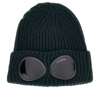 C.P. Company Wool beanie hat with lenses Man One Size