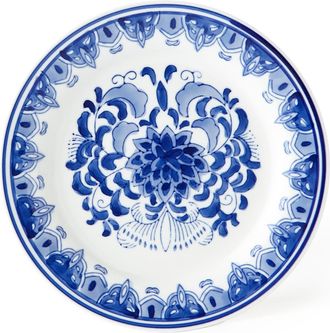 Neiman Marcus Set of 12 Assorted Blue & White Dessert Plates