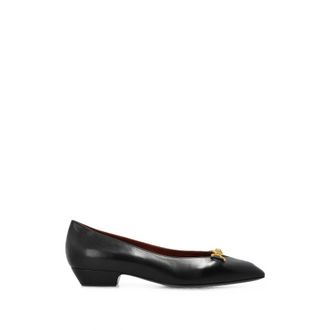Versace Pointed-toe Ballet Flats