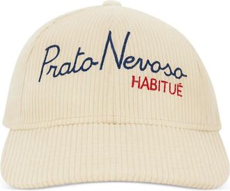 MC2 Saint Barth Cappello a coste con ricamo - Toni neutri