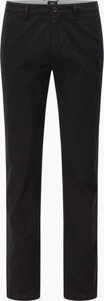 HUGO BOSS Mens Crigan2 Solid Patterned Straight Chinos - Black - Size: 27W r
