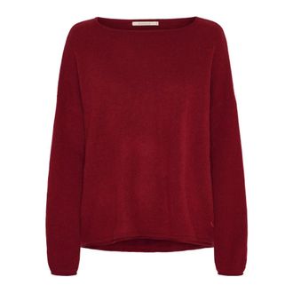 BTF-CPH Pullover Mira in puro cashmere - - Knitwear - Donna - Rosso - 2XL
