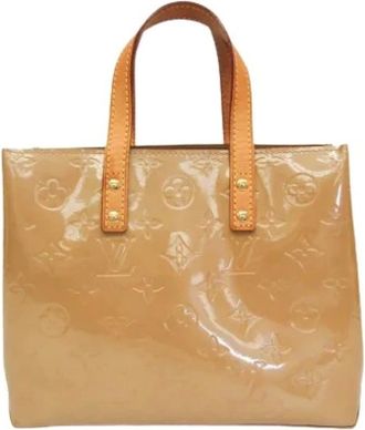 Louis Vuitton Pre-owned Handbags, female, Yellow, Size: ONE SIZE Pre-owned Reade PM M91334