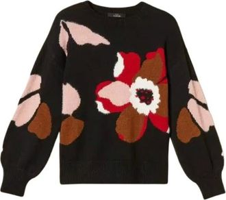 Twinset Twinset Maglia CON Intarsio A Fiore Art. 262At3021 - - Knitwear - Donna - Multicolore - M