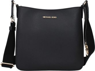 Michael Kors Black Leather Crossbody Womens Bag