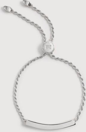 Monica Vinader Linear Chain Bracelet, Sterling Silver