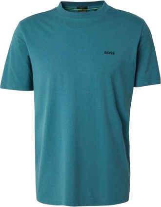 HUGO BOSS Hombre, Camisetas, Verde, Talla: 2XL