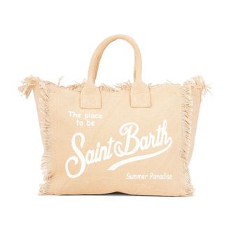 MC2 Saint Barth Tote Bags, female, Beige, Size: ONE SIZE Colette Tote Bag