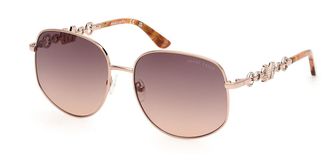 Guess GM00003 28F Womens Sunglasses Gold Size 59