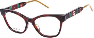 Gucci Womens Gg0600o 54Mm Optical Frames