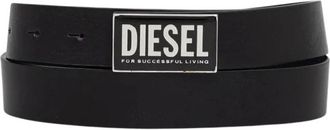 Diesel Belts - Heren - Riemen - Zwart - 100 CM - Accessoires