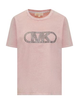 Michael Kors T-Shirt With Empire Studs