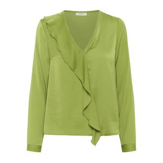 Inwear Mujer, Blusas y Camisas, Verde, Talla: 2XL