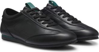 BOSS x ASTON MARTIN leather sneakers