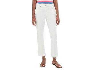 Levi's Classic Straight Ankle Womens Clothing Simply White : 18 (34), Cotton/Denim/Elastane