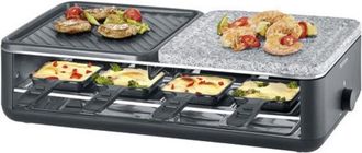 Severin Griglia raclette in pietra 1300W 8 persone rivestimento in ceramica Severin 2366