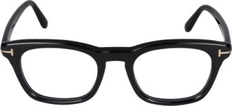 Tom Ford Stijlvolle Bril Ft 5870-B - unisex - Brillen - Zwart - 49 MM - Accessoires