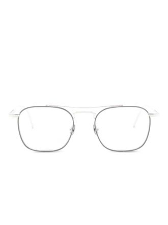 Matsuda M3157 bril met vierkant montuur - Zilver