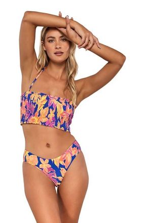 Swim Systems Kali Tube Bikini Swimsuit Top in Royal Tropics at Nordstrom, Size Xx-Large