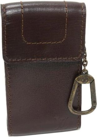 Louis Vuitton Pre-owned Accessories, female, Brown, Size: ONE SIZE Pre-owned Leather Key Holder