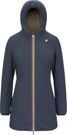 K-Way Donna, Cappotti, Blu, XL, new