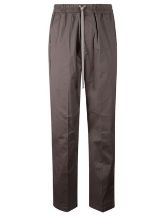 Rick Owens Black Drawstring Trousers