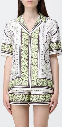 Tory Burch Camicia in seta con stampa etnica