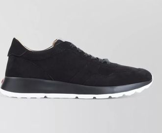 Tod's suede sneakers low profile rubber sole