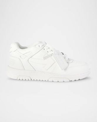 Off-white Out Of Office Tonal Leather Sneakers