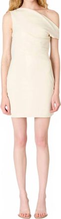 Nia Juliette Mini Dress In Ivory