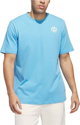 adidas Harden Graphic T-shirt Asia Sizing Semi Blue Burst IR5628